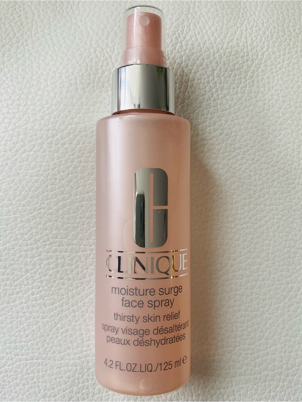 Clinique Moisture Surge Face Spray — Hydrating Pink Mist full size